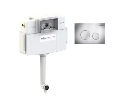 Комплект бачка скрытого монтажа для приставного унитаза 2 в 1 Lavinia Boho Relfix, 77030030