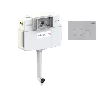 Комплект бачка скрытого монтажа для приставного унитаза 2 в 1 Lavinia Boho Relfix, 77030031