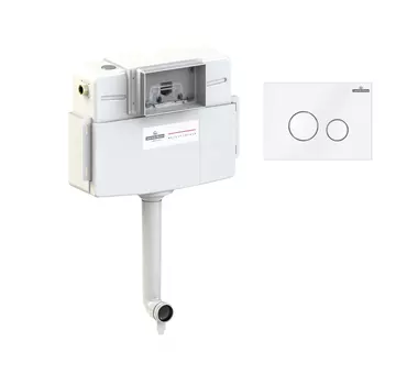 Комплект бачка скрытого монтажа для приставного унитаза 2 в 1 Lavinia Boho Relfix, 77030035