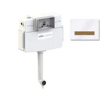 Комплект бачка скрытого монтажа для приставного унитаза 2 в 1 Lavinia Boho Relfix, 77030045