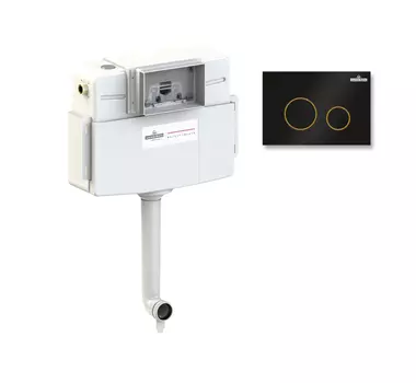 Комплект бачка скрытого монтажа для приставного унитаза 2 в 1 Lavinia Boho Relfix, 77030048