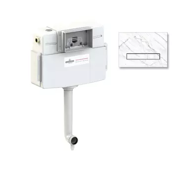 Комплект бачка скрытого монтажа для приставного унитаза 2 в 1 Lavinia Boho Relfix, 77030052