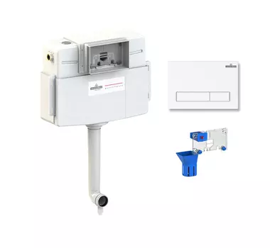 Комплект бачка скрытого монтажа для приставного унитаза 3 в 1 Lavinia Boho Relfix, 77030054