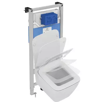 Комплект Ideal Standard Prosys Strada Ii с подвесным унитазом и инсталляцией E387001
