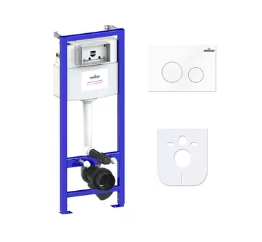 Комплект инсталляции для подвесного унитаза 4 в 1 Lavinia Boho Relfix, 77010005