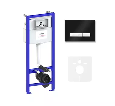 Комплект инсталляции для подвесного унитаза 4 в 1 Lavinia Boho Relfix, 77010019