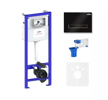 Комплект инсталляции для подвесного унитаза 5 в 1 Lavinia Boho Relfix, 77010039