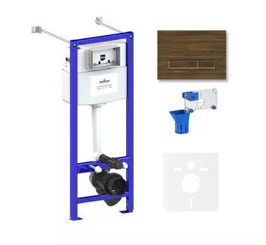 Комплект инсталляции для подвесного унитаза 5 в 1 Lavinia Boho Relfix, 77020054