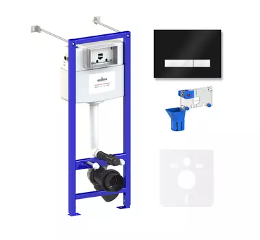 Комплект инсталляции для подвесного унитаза 5 в 1 Lavinia Boho Relfix, 77020060