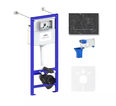 Комплект инсталляции для подвесного унитаза 5 в 1 Lavinia Boho Relfix, 77020067