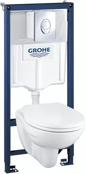 Комплект инсталляции с унитазом Grohe Solido Perfect 39192000