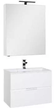 Комплект мебели для ванной Aquanet Алвита 70 белый