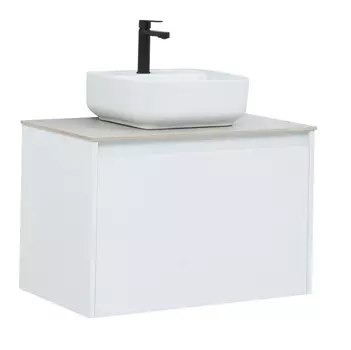 Комплект мебели для ванной Aquanet Nova Lite 75 см 242275, 1 ящик, белый