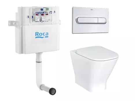 Комплект с приставным унитазом Roca The Gap 893109000