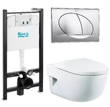 Комплект унитаз с инсталляцией Roca Meridian 7893104110