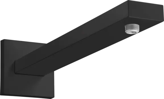 Кронштейн для верхнего душа Hansgrohe Square 27694670, матовый черный