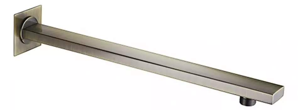 Кронштейн для верхнего душа WasserKRAFT A110, настенный, светлая бронза