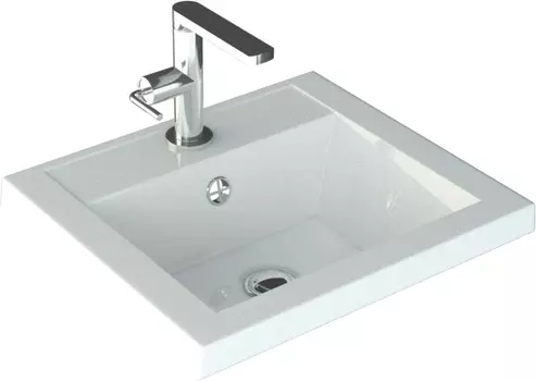 Мебельная раковина 40 см Art&amp;Max Family AM-LAV-400-MR-A белый