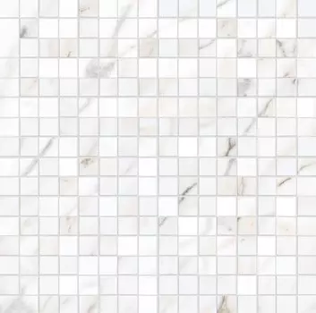 Мозаика Allmarble Wall Golden White Mosaico Lux 40х40