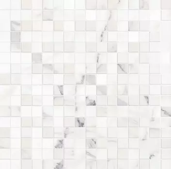 Мозаика Allmarble Wall Statuario Mosaico Lux 40х40