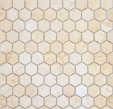 Мозаика Botticino MAT hex 18x30x6