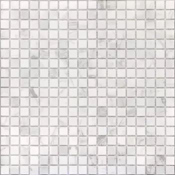 Мозаика Dolomiti bianco MAT 15x15x4