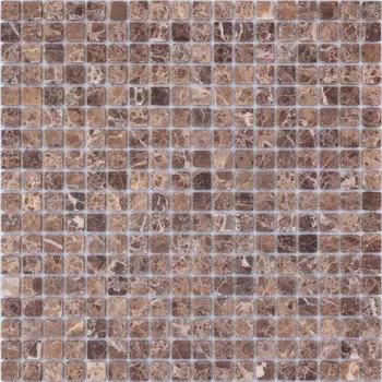 Мозаика Emperador Dark MAT 15x15x4