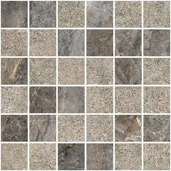 Мозаика Marble-Stone Тауп Матовый-Лаппато Ректификат (5х5) 30х30