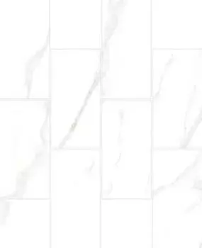 Мозаика Marmori Кирпичная Кладка Калакатта Белый (7*14) 35,5х29