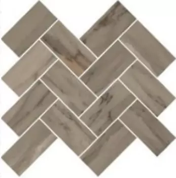 Мозаика Palissandro Шеврон Коричневый (5*10) 32х28