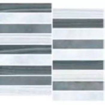Мозаика Serpe-Nuvola Мозаичный Микс холодная гамма 7ЛПРР (3*15) 30х28,5