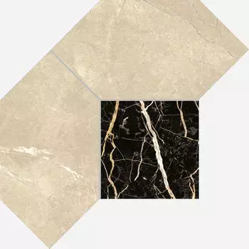 Мозаика Шарм Экстра Аркадиа Полигон 21х28,5 люкс