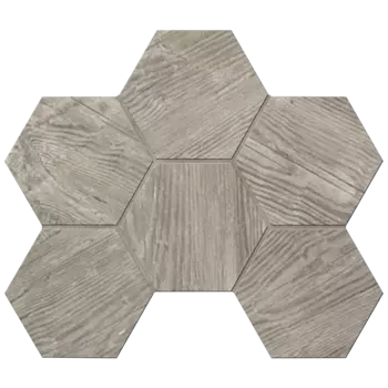 Мозаика TA03 Hexagon 25x28,5 непол.(10 мм)