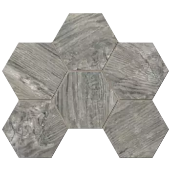 Мозаика TA04 Hexagon 25x28,5 непол.(10 мм)