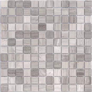 Мозаика Travertino Silver POL 23x23x4