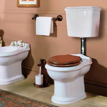 Напольный унитаз Azzurra Jubilaeum JUVCTPB00000BI/(JUB100/P bi) белый, фурнитура хром