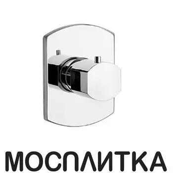 Переключатель потоков универсальный Paini Ovo 86CR471 хром глянец, на 3 потребителя