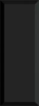 Плитка Бельканто черный грань 15х40