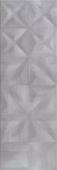 Плитка Delicate Lines темно-серый (структура) 25х75