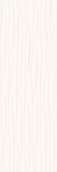 Плитка Eclettica White Struttura Wave 3D 40x120
