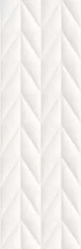 Плитка French Braid белый рельеф 29х89