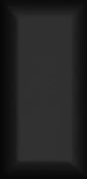 Плитка Граньяно черный грань 7,4х15