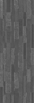 Плитка Гренель серый темный структура обрезной 30х89,5