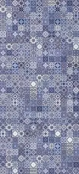 Плитка Hammam рельеф голубой 20х44