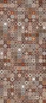 Плитка Hammam рельеф коричневый 20х44