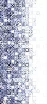 Плитка Hammam рельеф многоцветный 20х44