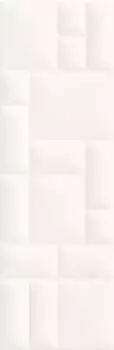 Плитка Pillow Game рельеф белый 29x89