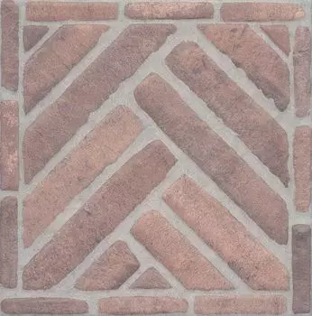 Плитка Посейдония коричневый 30,2х30,2