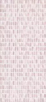 Плитка Pudra мозаика рельеф розовый 20х44