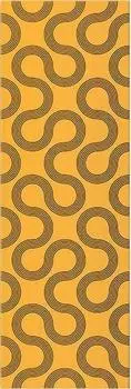 Плитка Spin Yellow-Black Geo 25х75